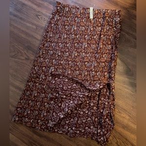 Madewell Midi Bloom Skirt